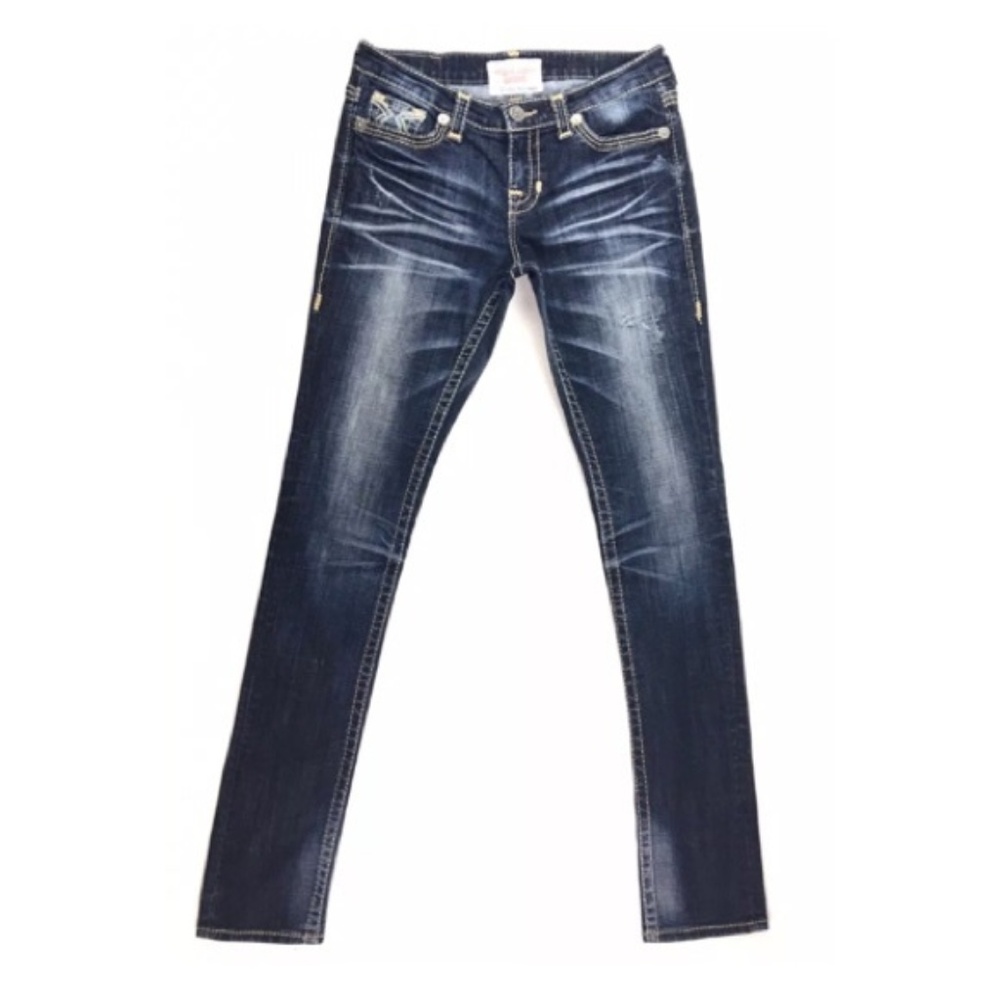 Big Star LIV Mid Rise Skinny Dark Wash Jeans